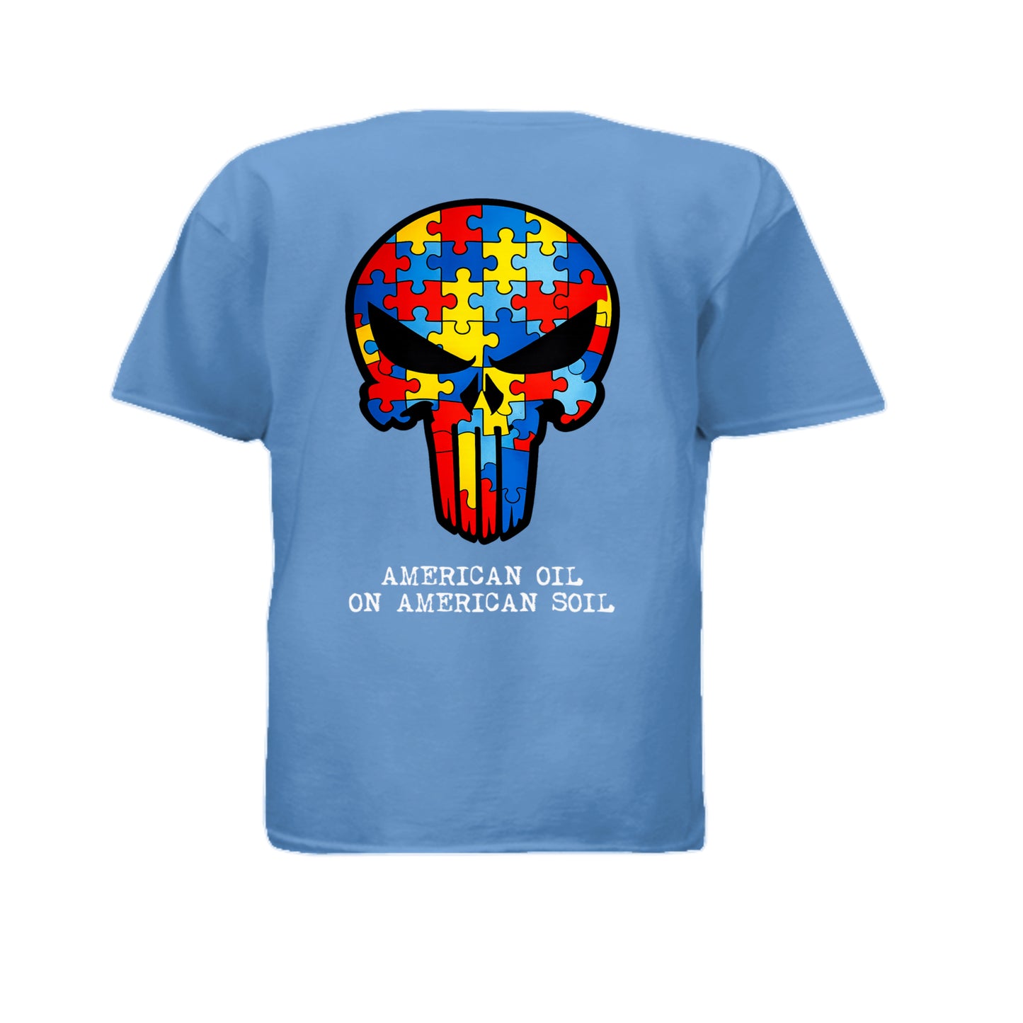 Heather Columbia Blue - 3312 - BACK