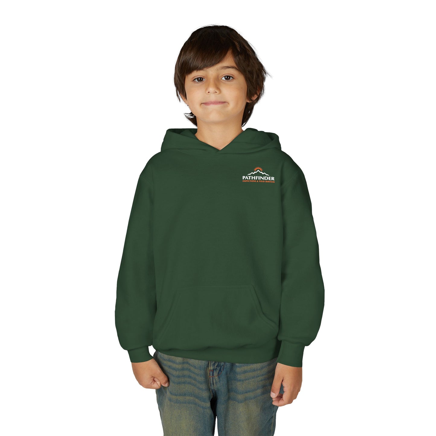 Youth Hoodie — American Oil Skull Flag Design ("American Oil on American Soil")