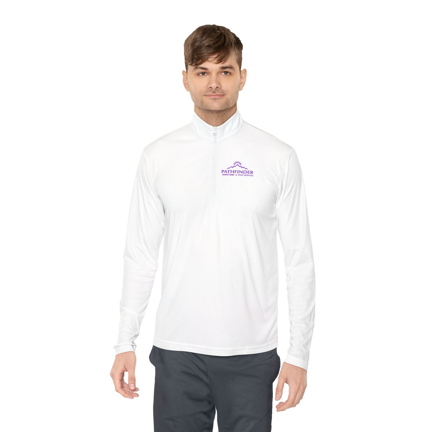 Quarter-Zip Pullover Cancer Awareness