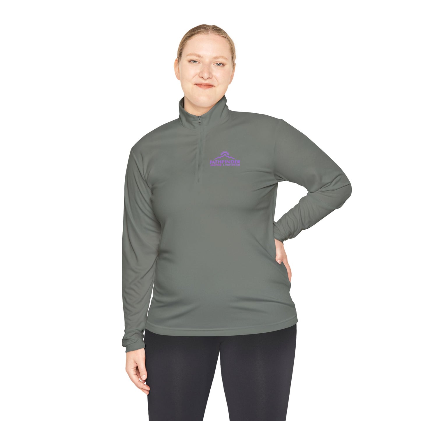 Quarter-Zip Pullover Cancer Awareness