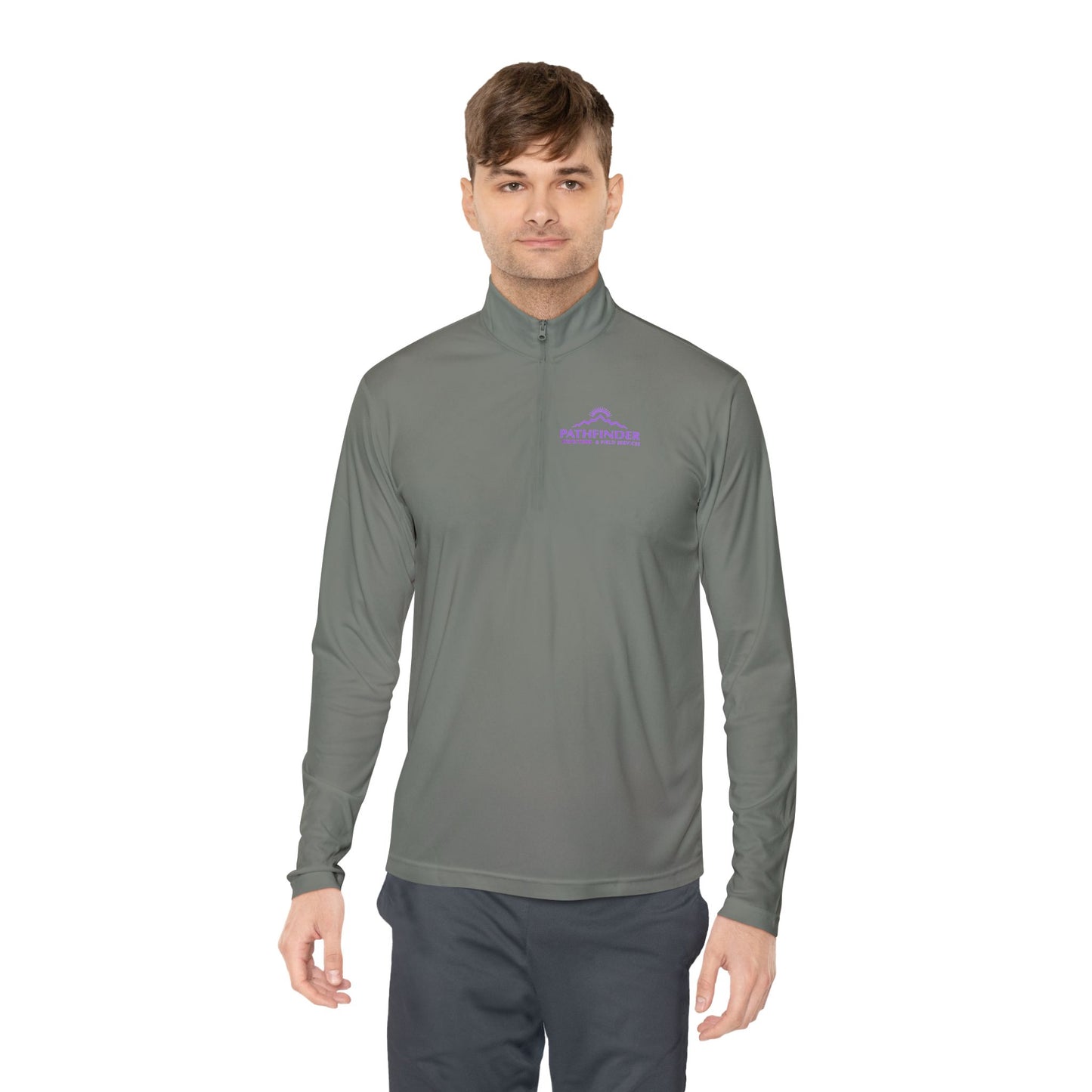 Quarter-Zip Pullover Cancer Awareness