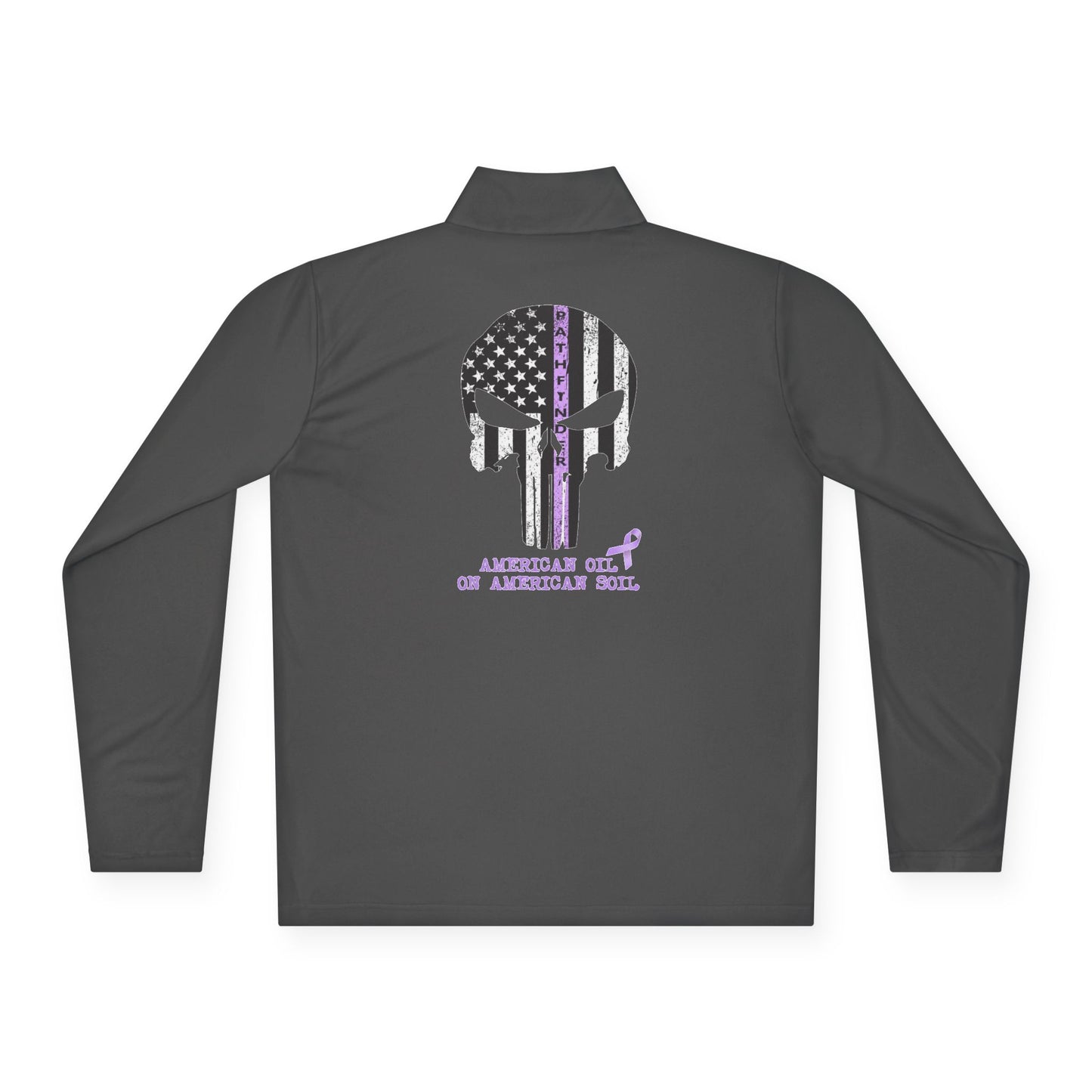 Quarter-Zip Pullover Cancer Awareness