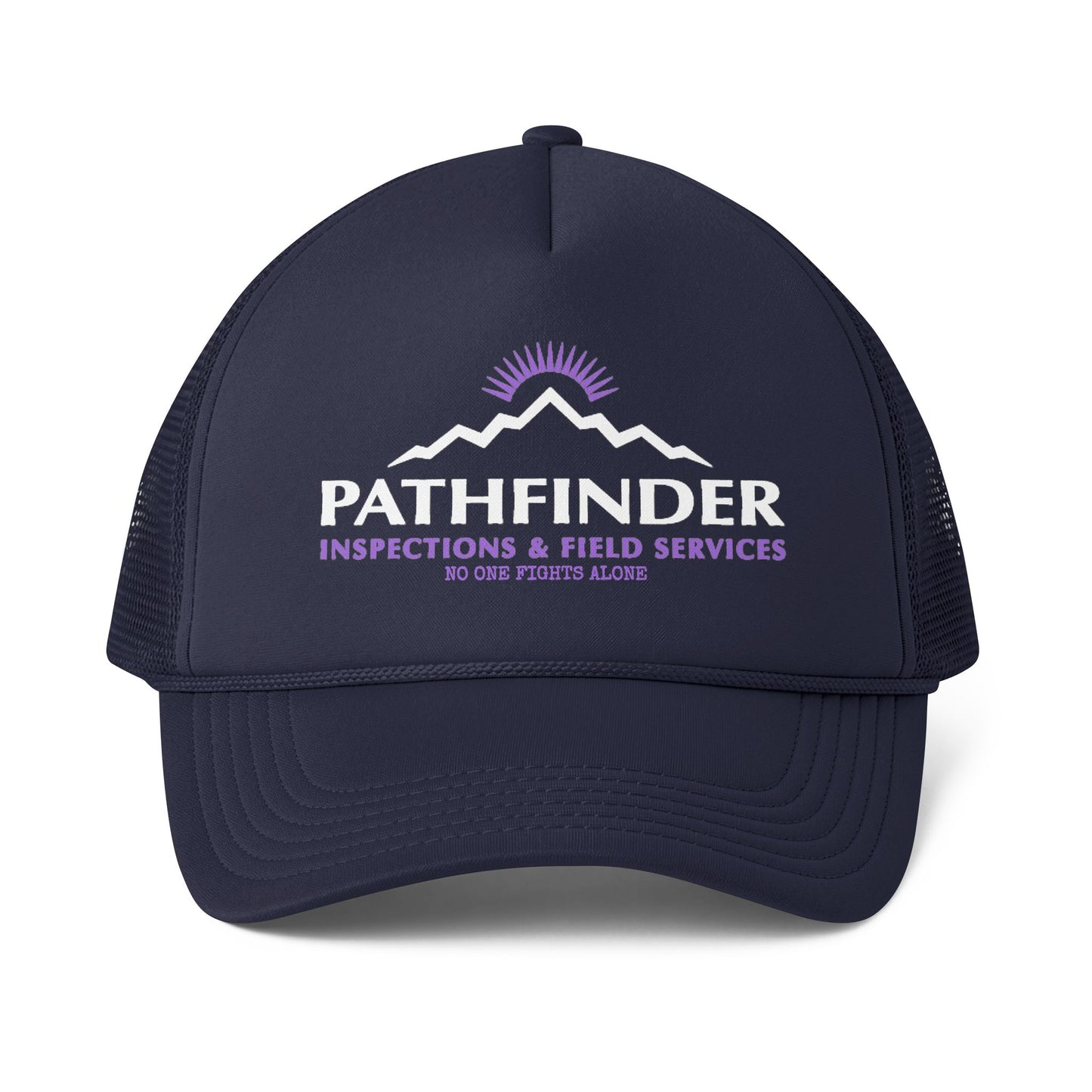 Trucker Cap — Pathfinder Inspections & Field Services Logo Hat