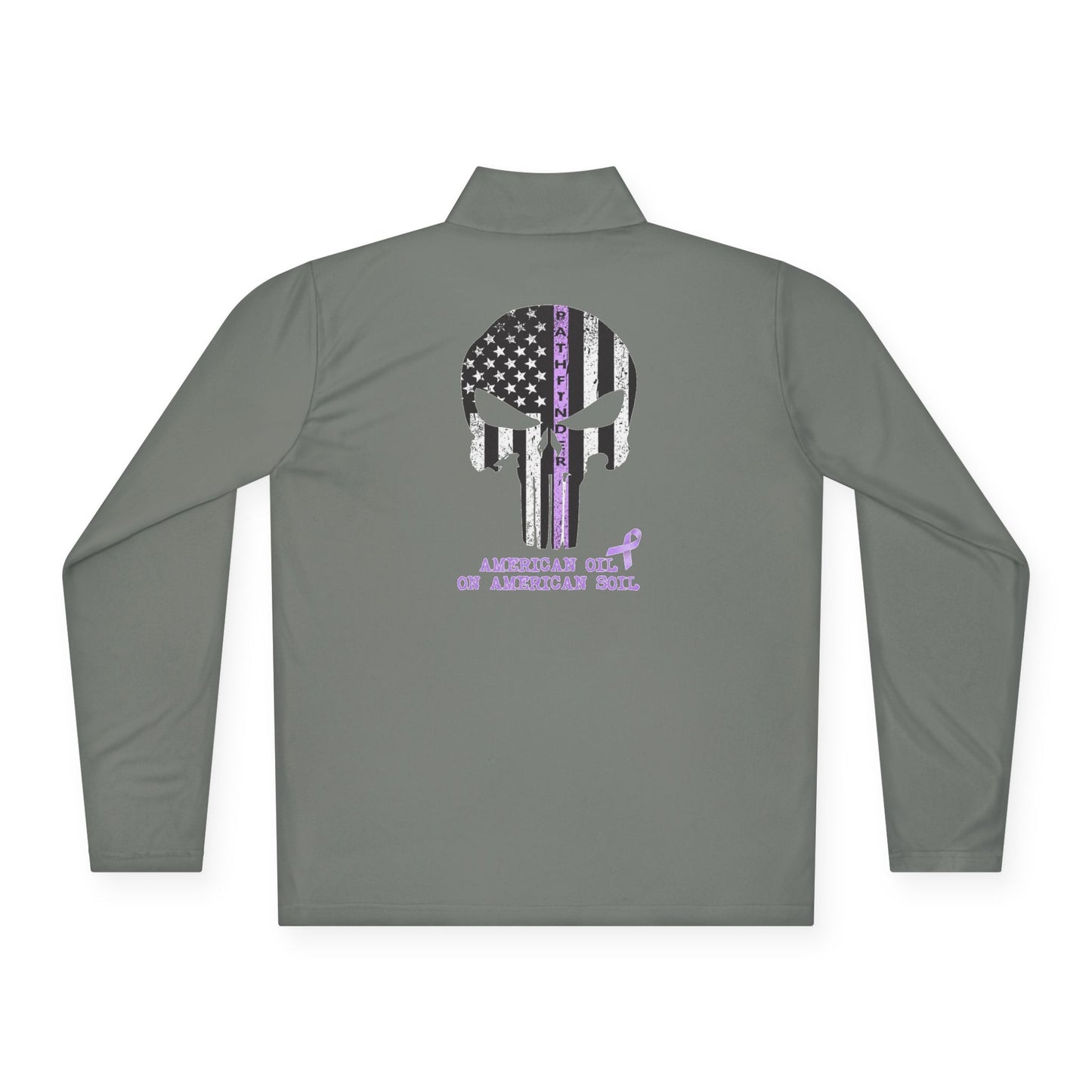 Quarter-Zip Pullover Cancer Awareness