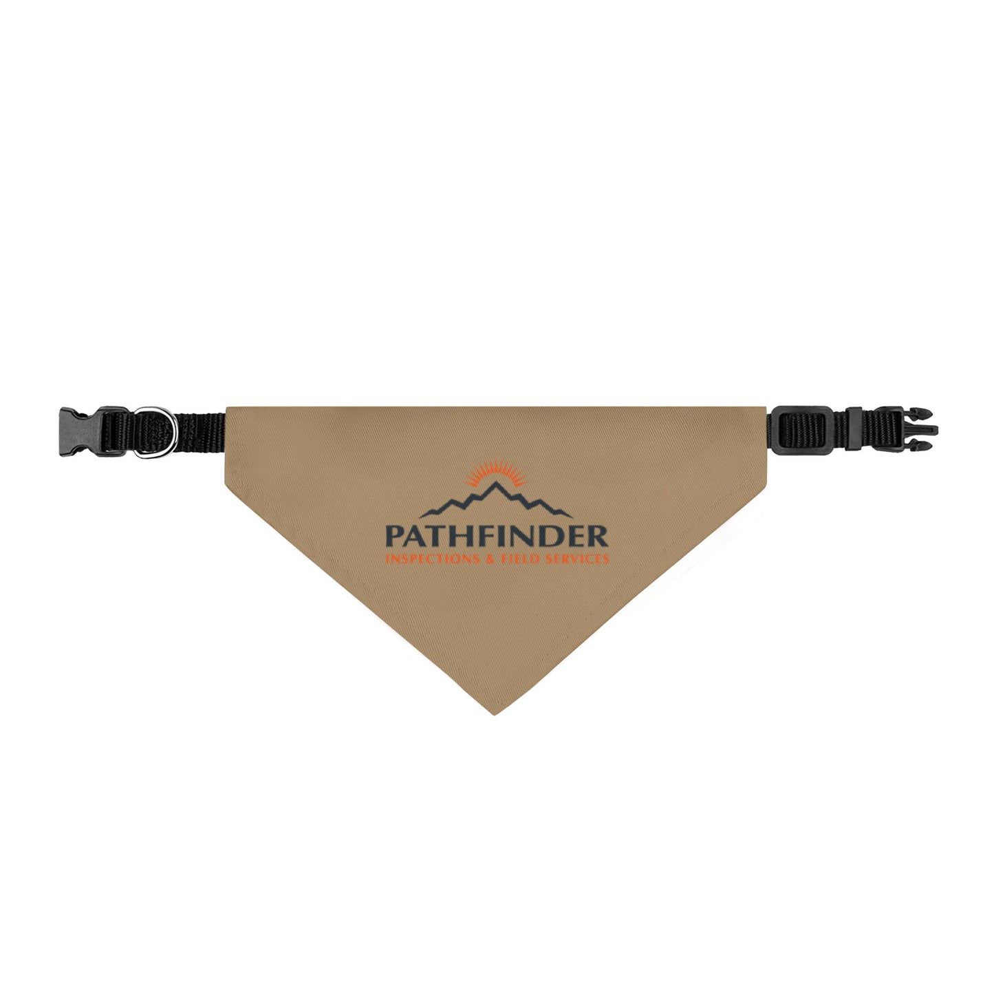 Pathfinder Clip-On Pet Bandana — Outdoor Mountain Dog Collar Accessory