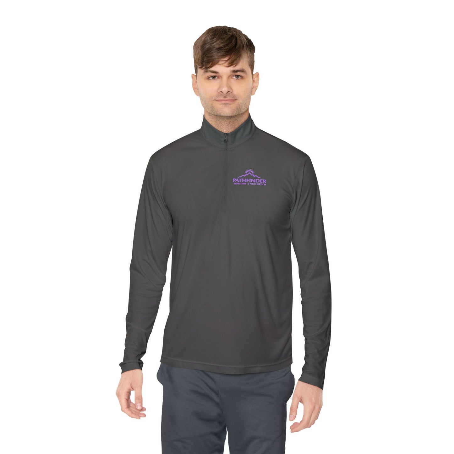 Quarter-Zip Pullover Cancer Awareness