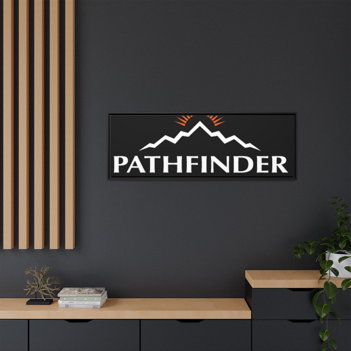 Pathfinder Inspections & Field Services Framed Canvas Wall Art