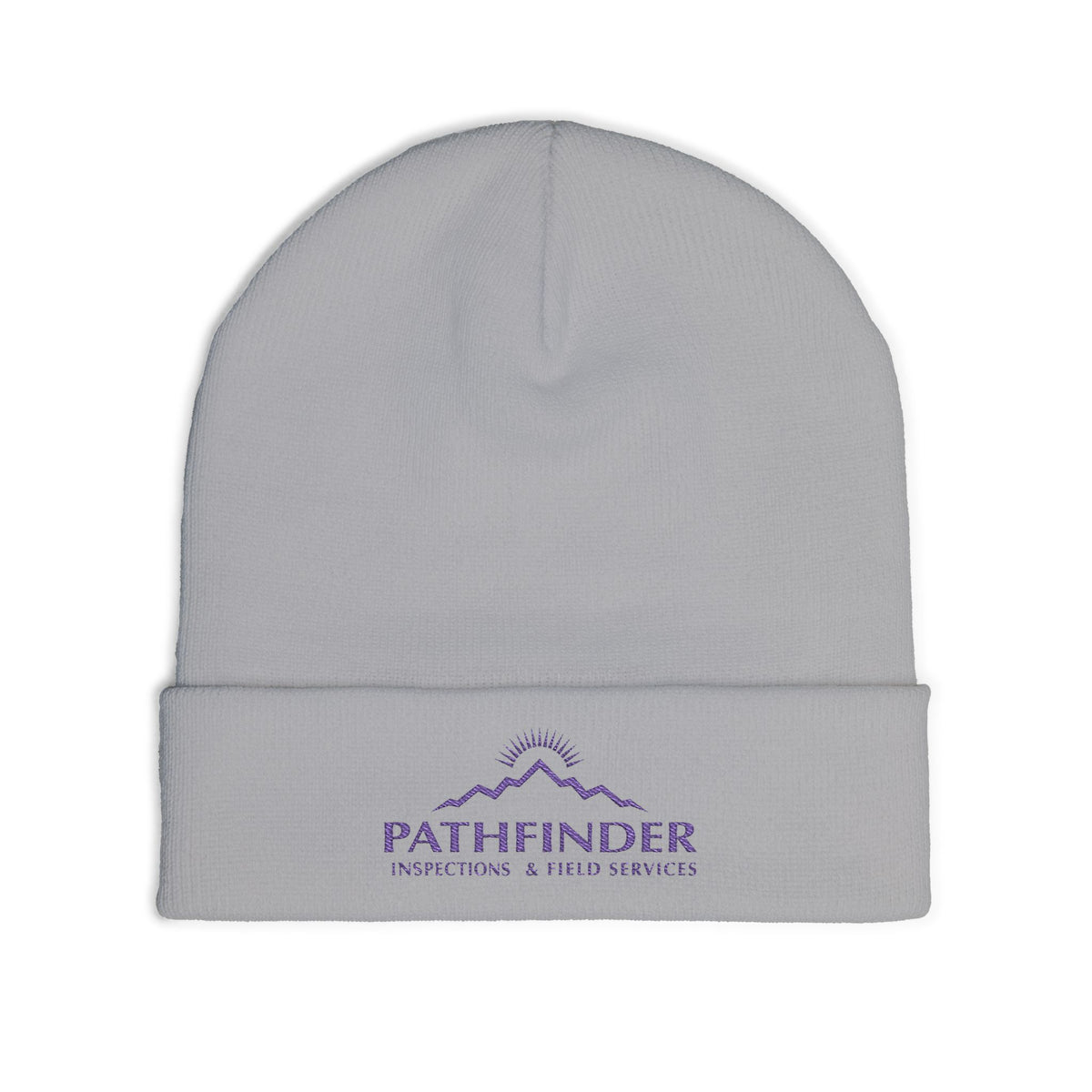 Pathfinder Embroidered Knit Beanie — Outdoor Workwear Cold-Weather Hat