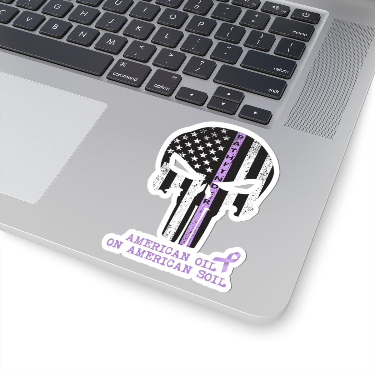 Sticker — "American Oil on American Soil" Vinyl Kiss-Cut