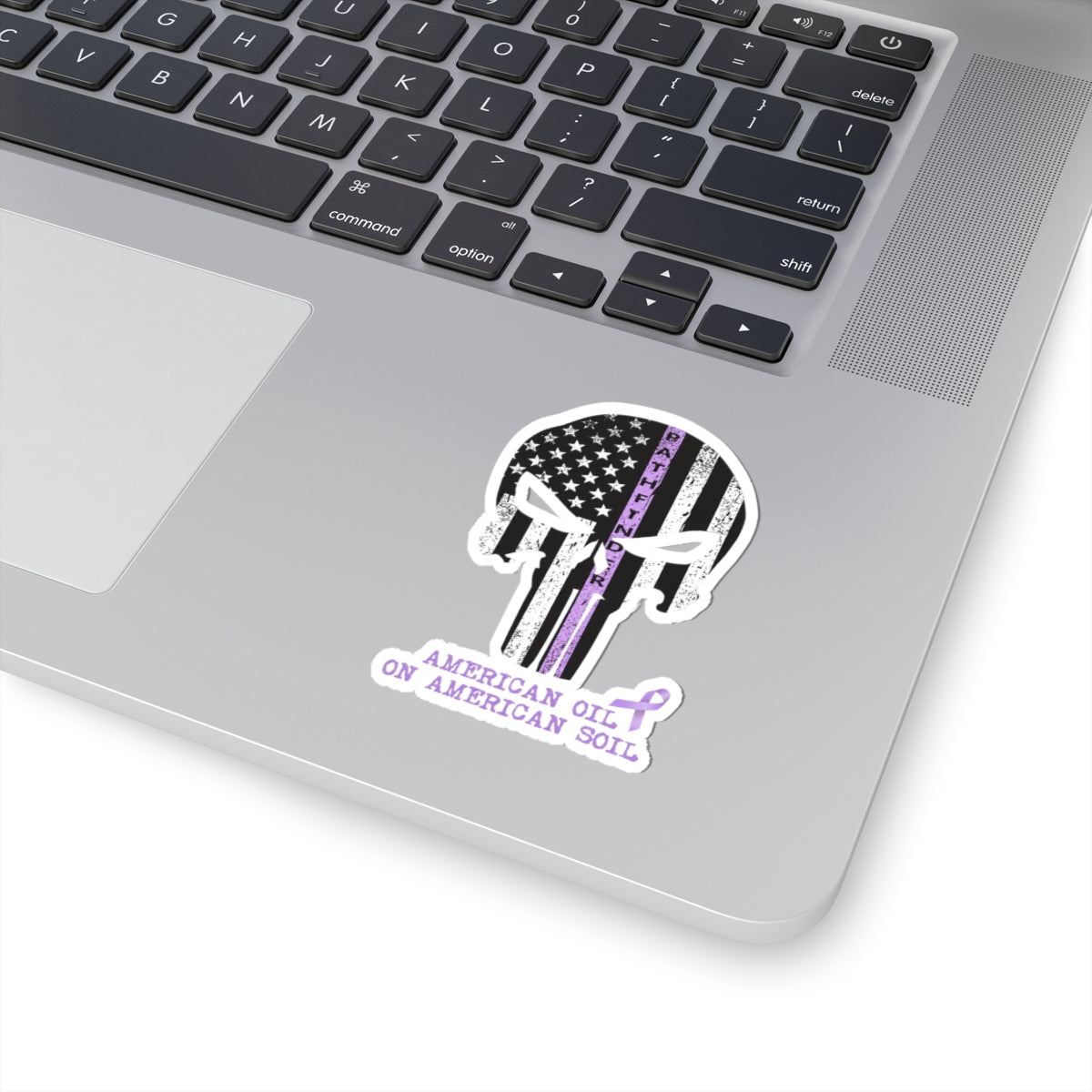 Sticker — "American Oil on American Soil" Vinyl Kiss-Cut