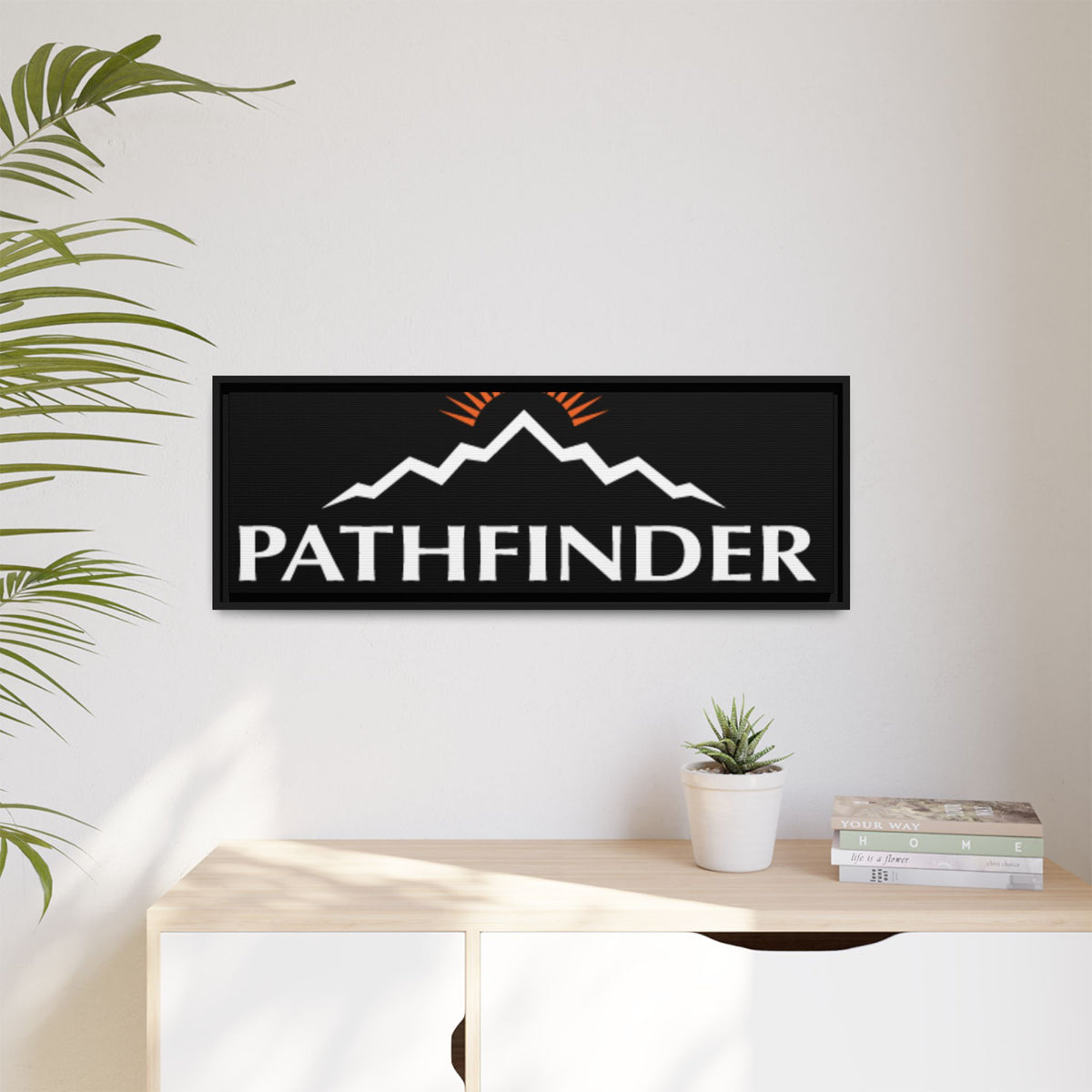Pathfinder Inspections & Field Services Framed Canvas Wall Art