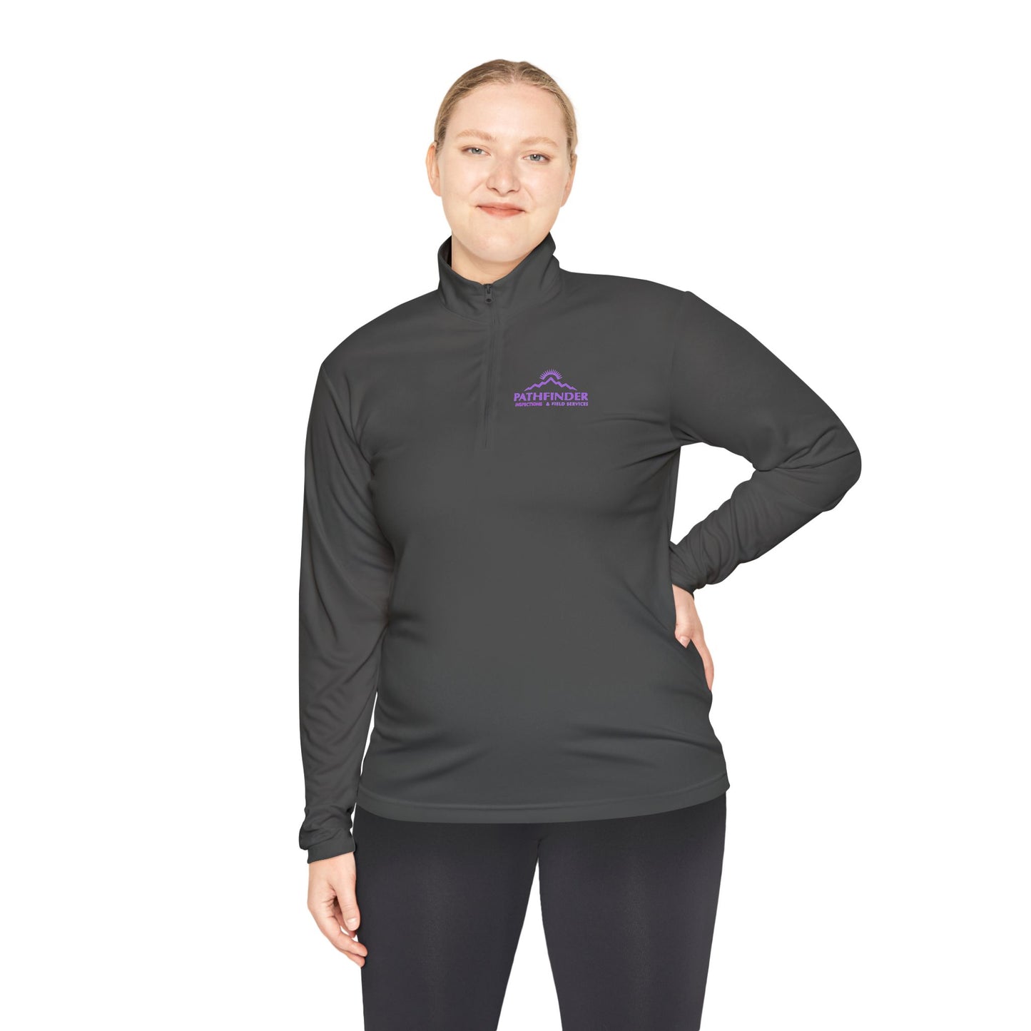 Quarter-Zip Pullover Cancer Awareness
