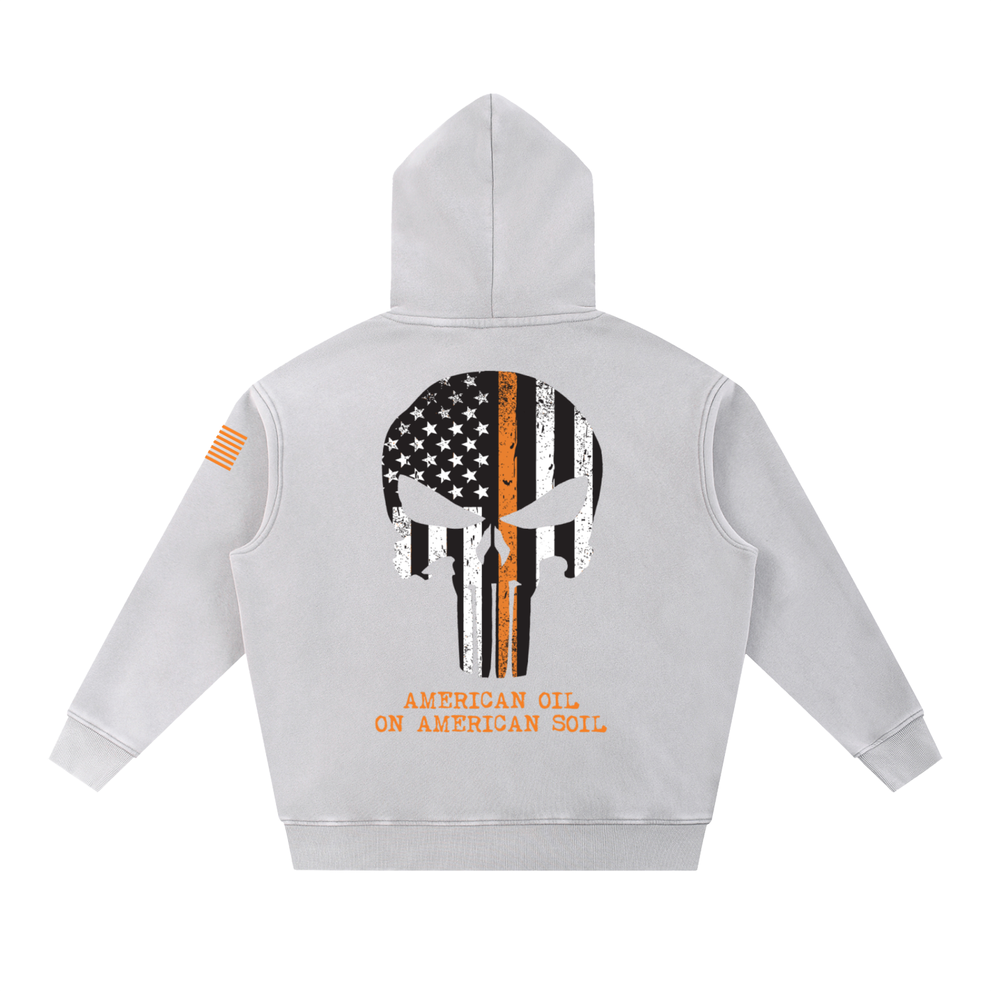 Snow Wash Fleece Oversize Hoodie