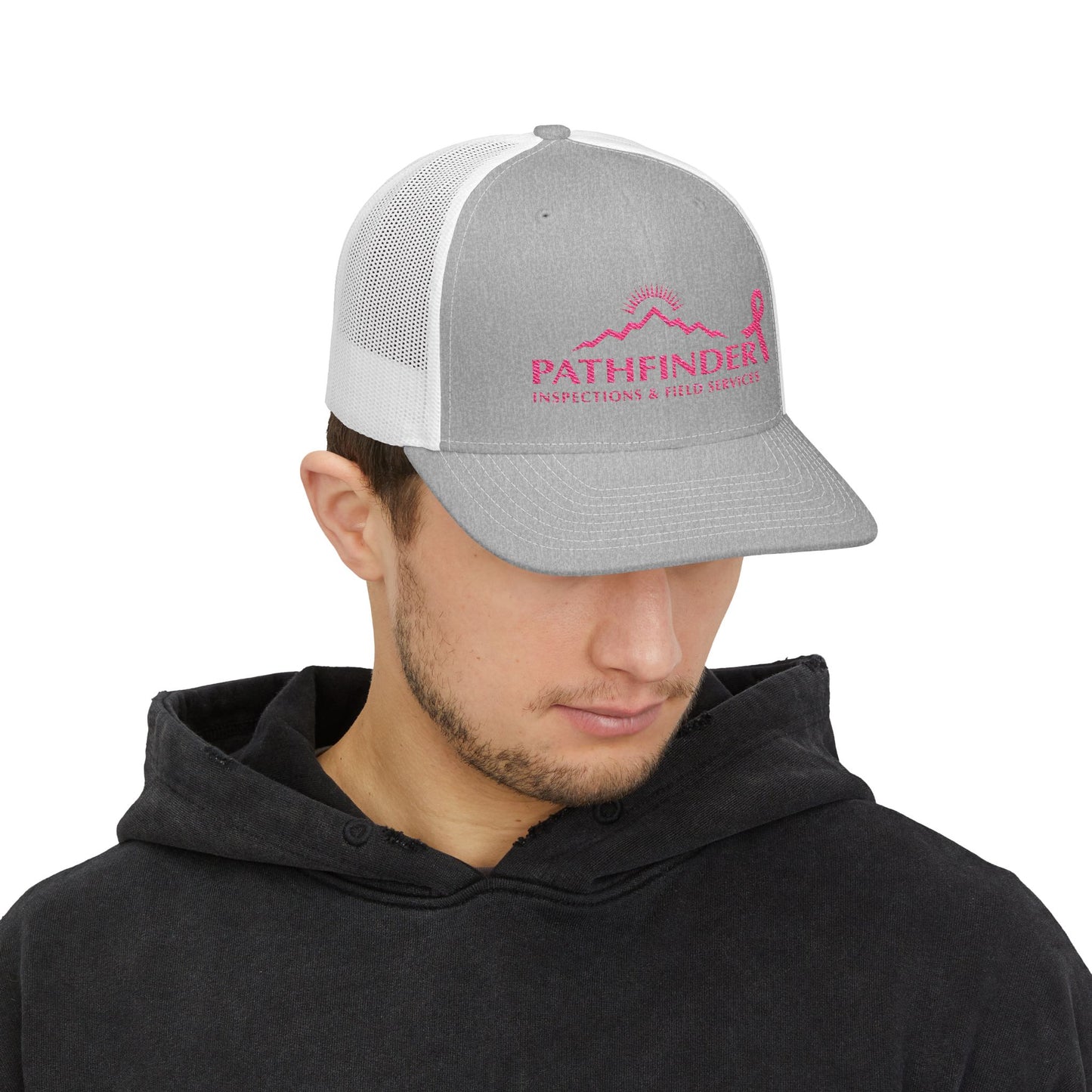 Pathfinder Pink Ribbon Trucker Cap