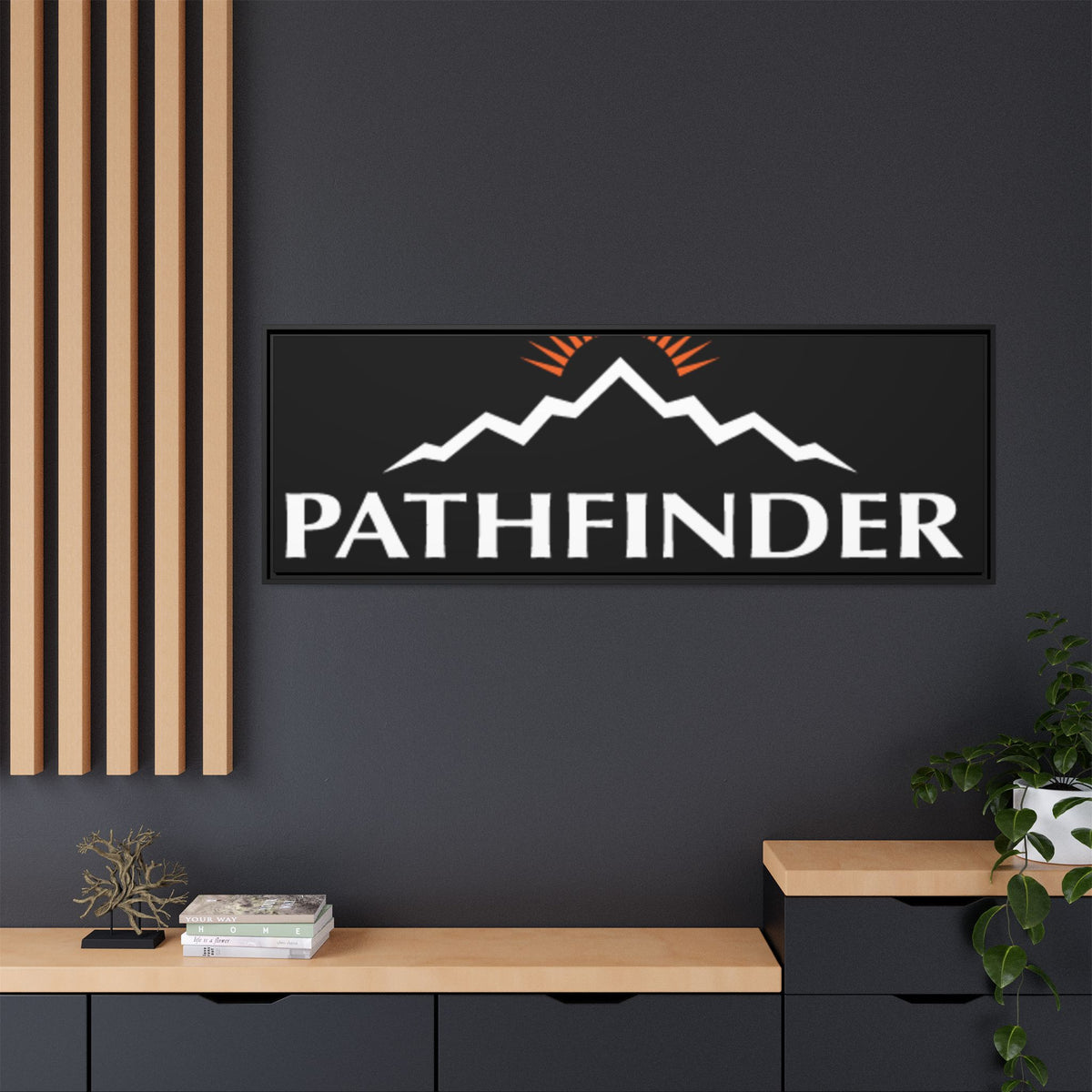Pathfinder Inspections & Field Services Framed Canvas Wall Art