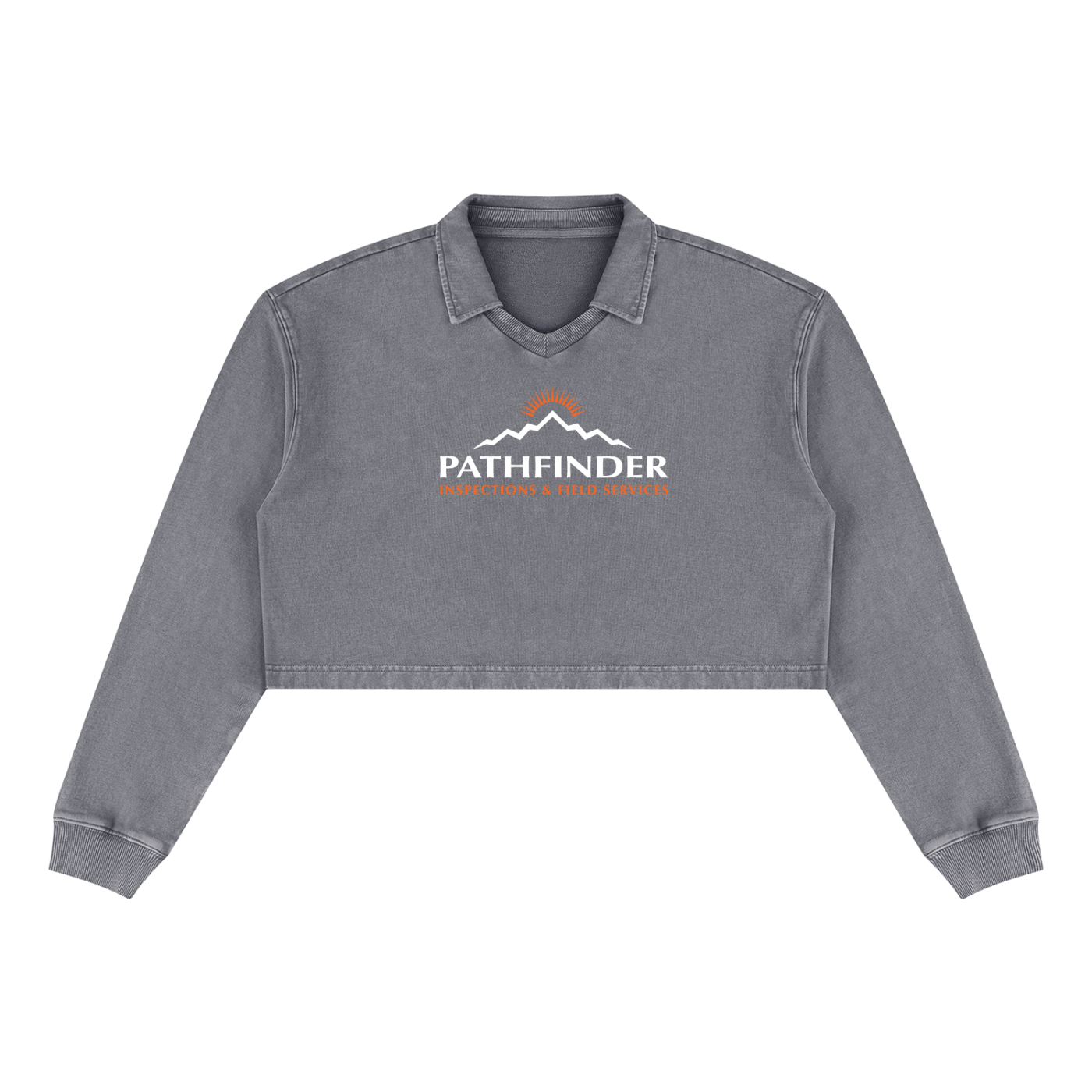Pathfinder Women’s Vintage Wash Crop Sweatshirt
