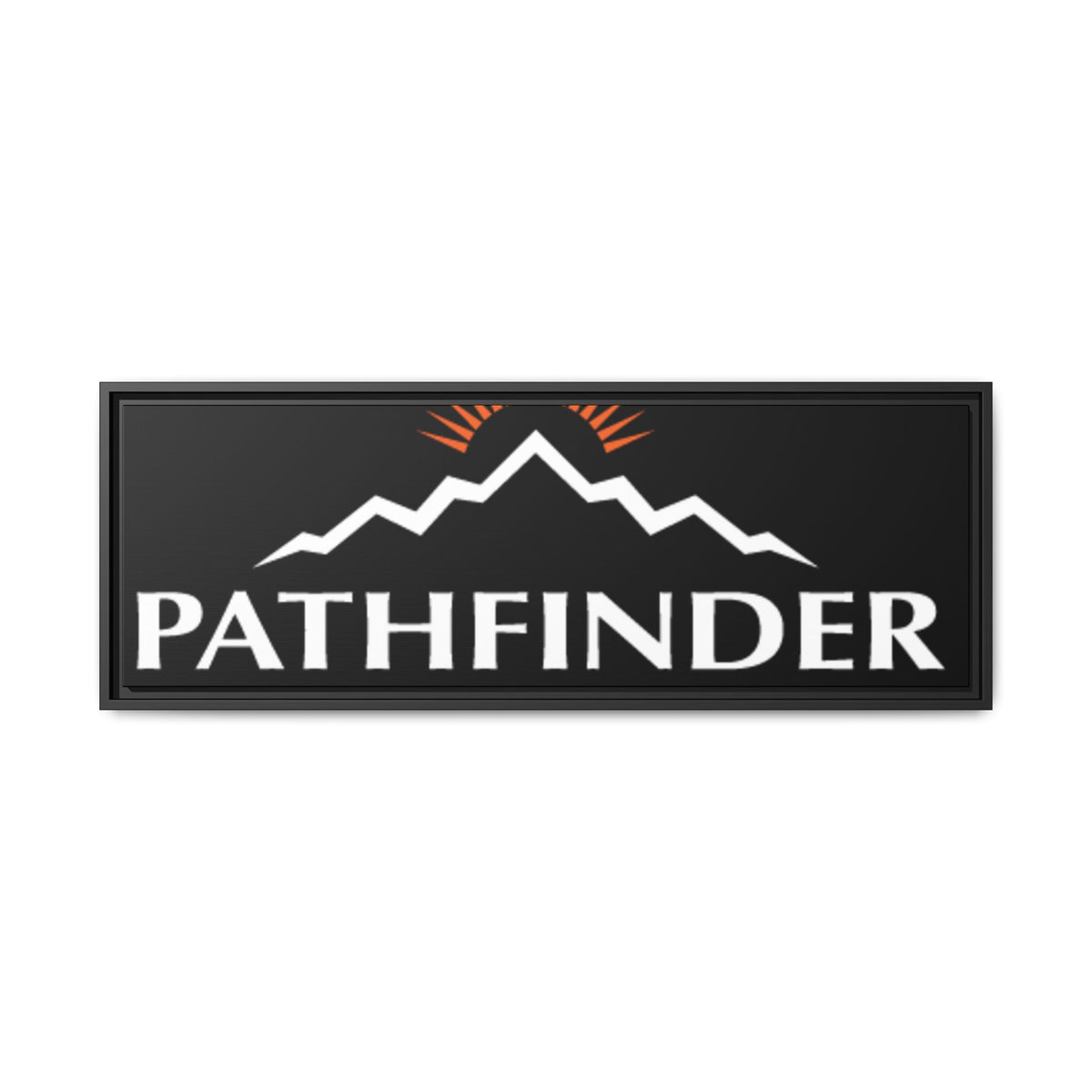 Pathfinder Inspections & Field Services Framed Canvas Wall Art