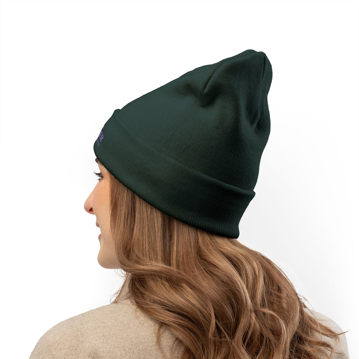 Pathfinder Embroidered Knit Beanie — Outdoor Workwear Cold-Weather Hat