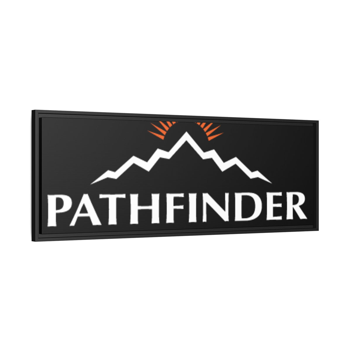 Pathfinder Inspections & Field Services Framed Canvas Wall Art