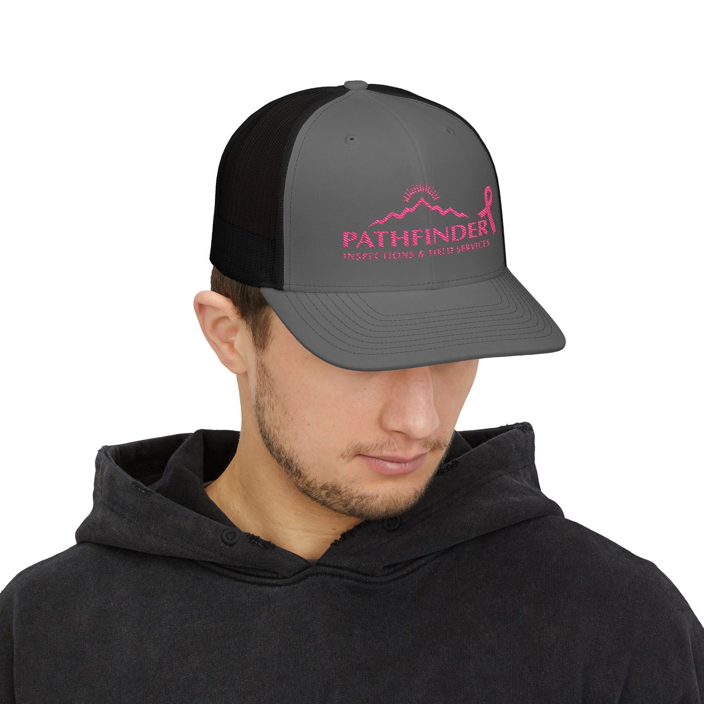 Pathfinder Pink Ribbon Trucker Cap