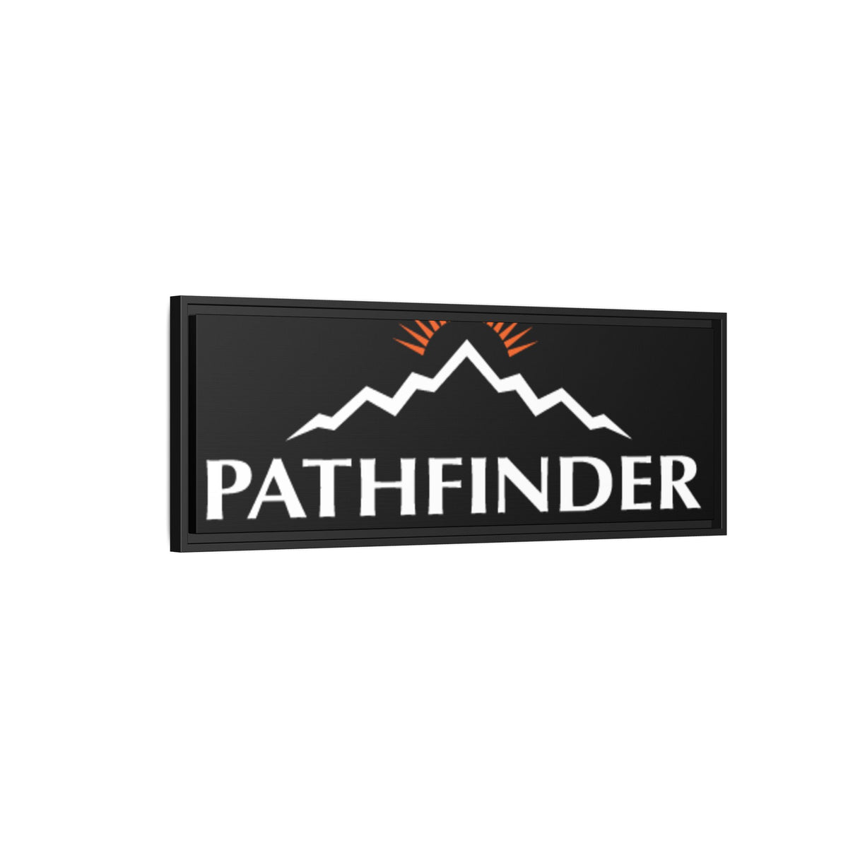 Pathfinder Inspections & Field Services Framed Canvas Wall Art