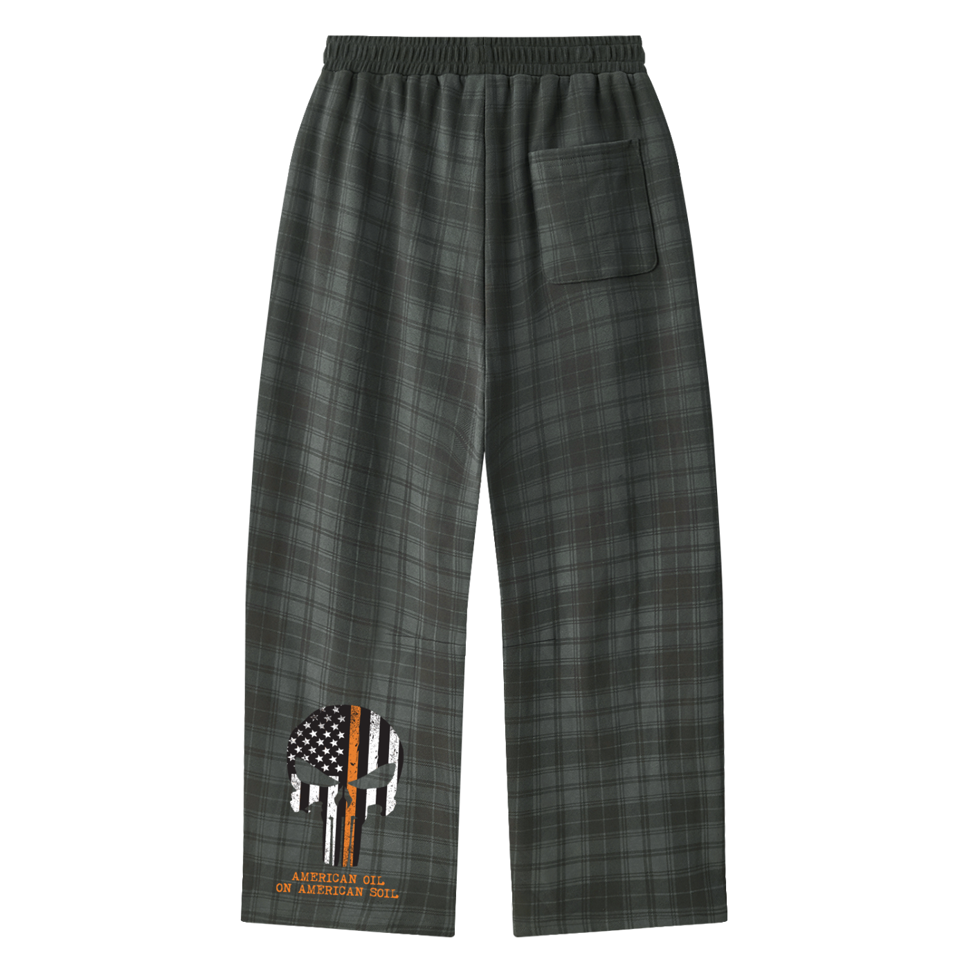 Pathfinder Unisex Plaid Straight Leg Pants