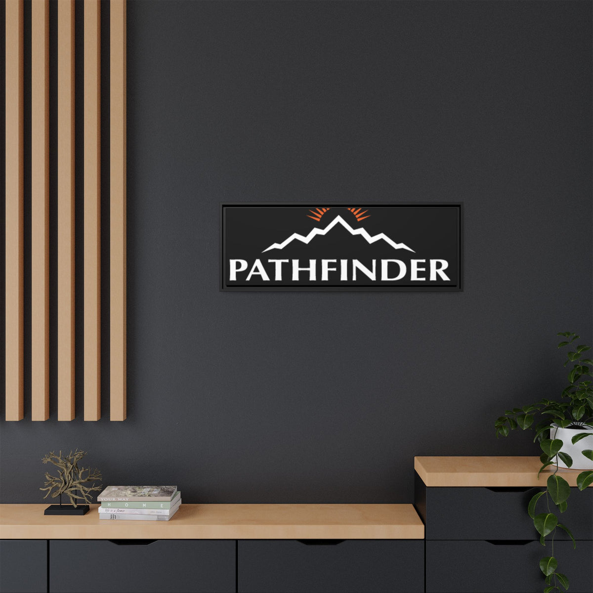 Pathfinder Inspections & Field Services Framed Canvas Wall Art
