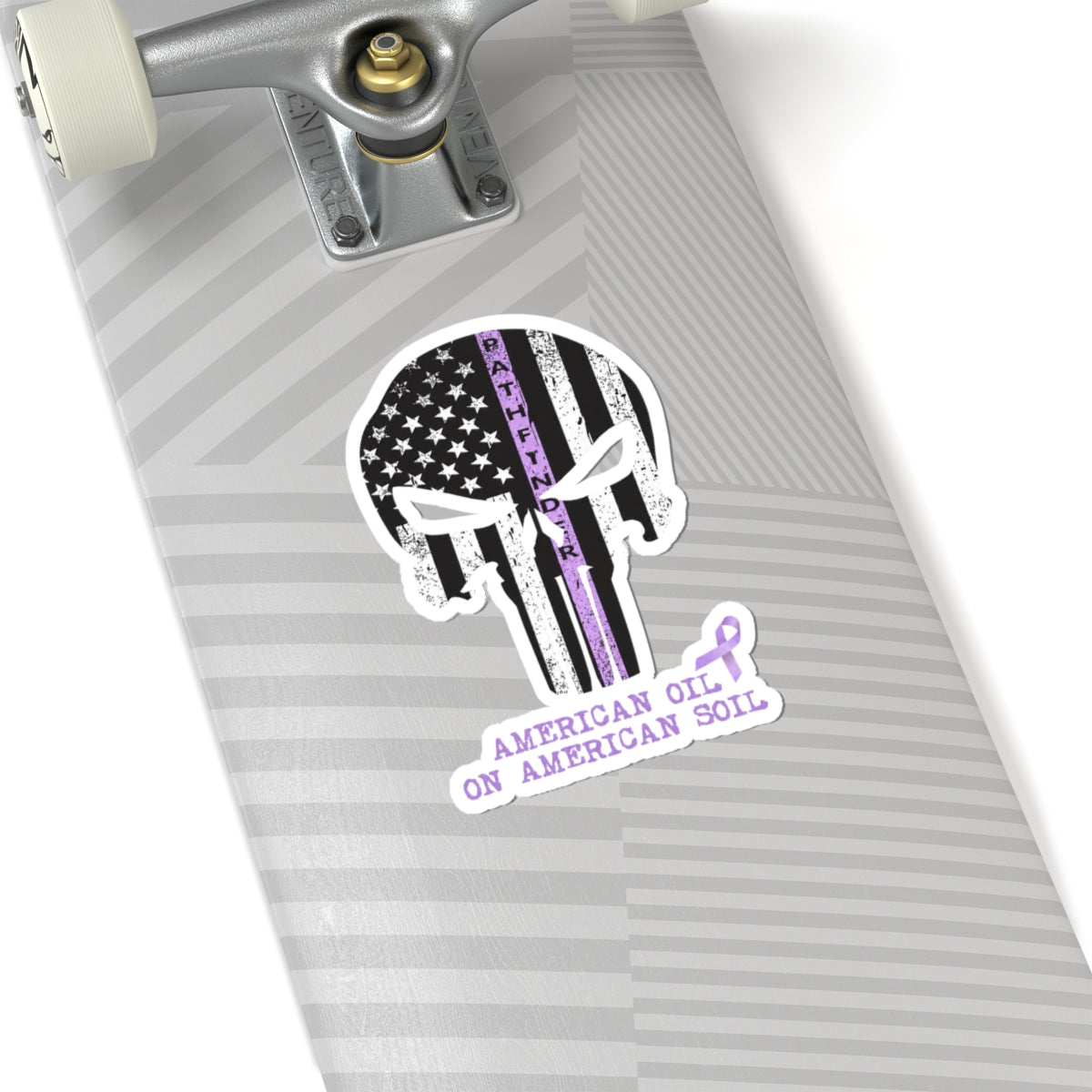 Sticker — "American Oil on American Soil" Vinyl Kiss-Cut