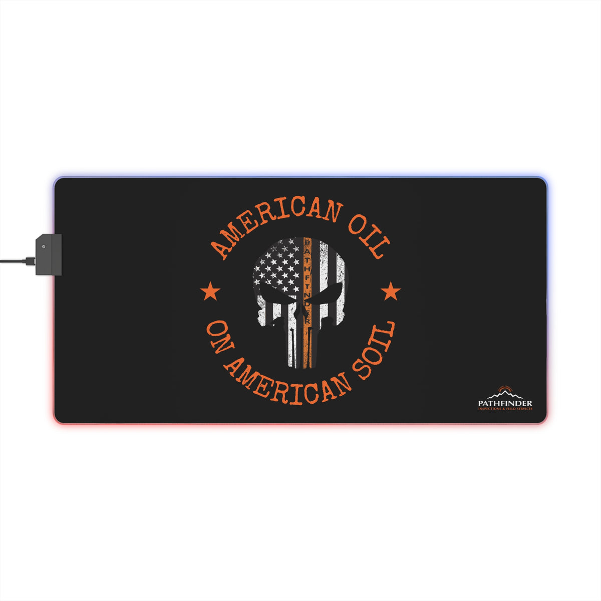 Pathfinder LED Gaming Mouse Pad RGB Desk Mat