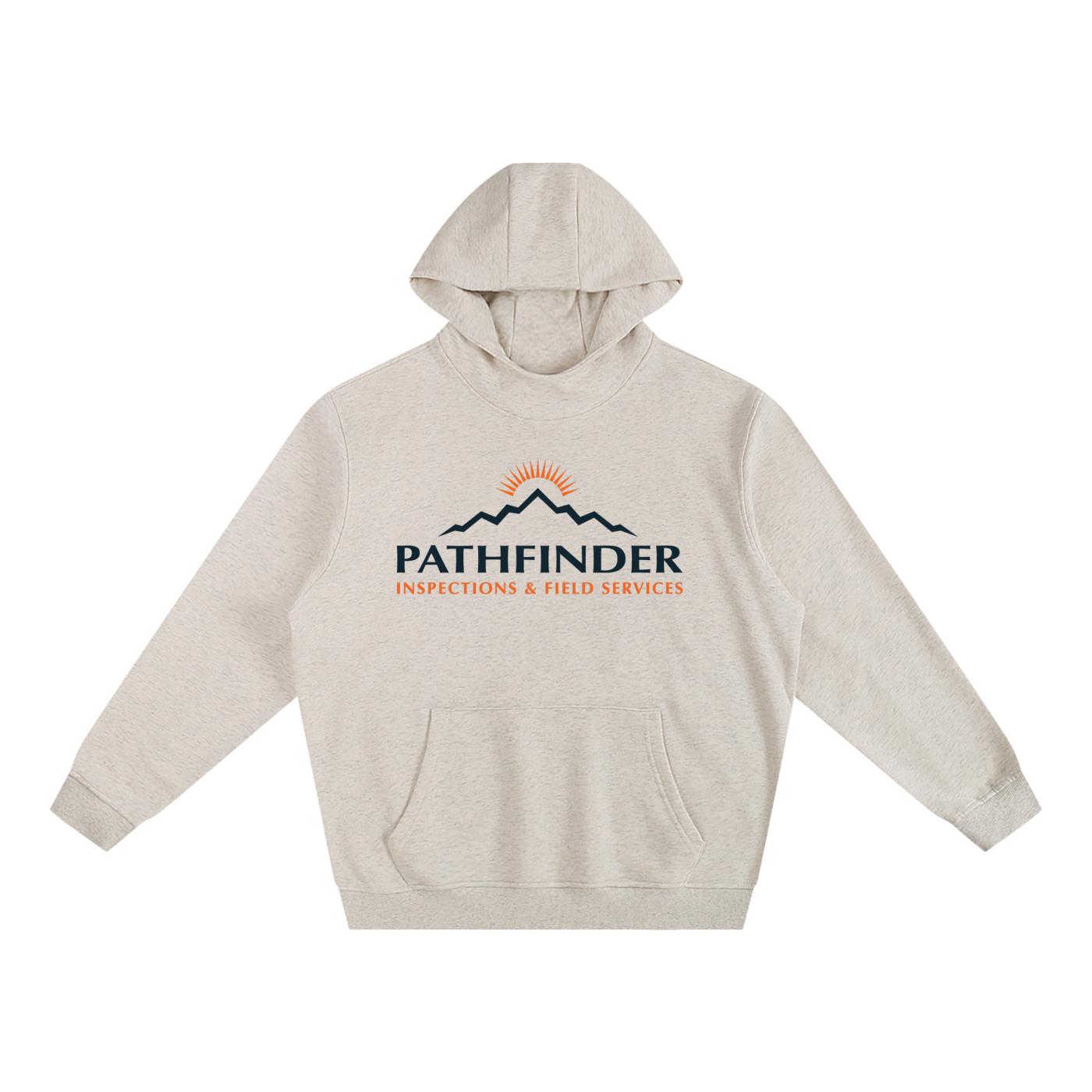 Fleeced High Neck Hoodie