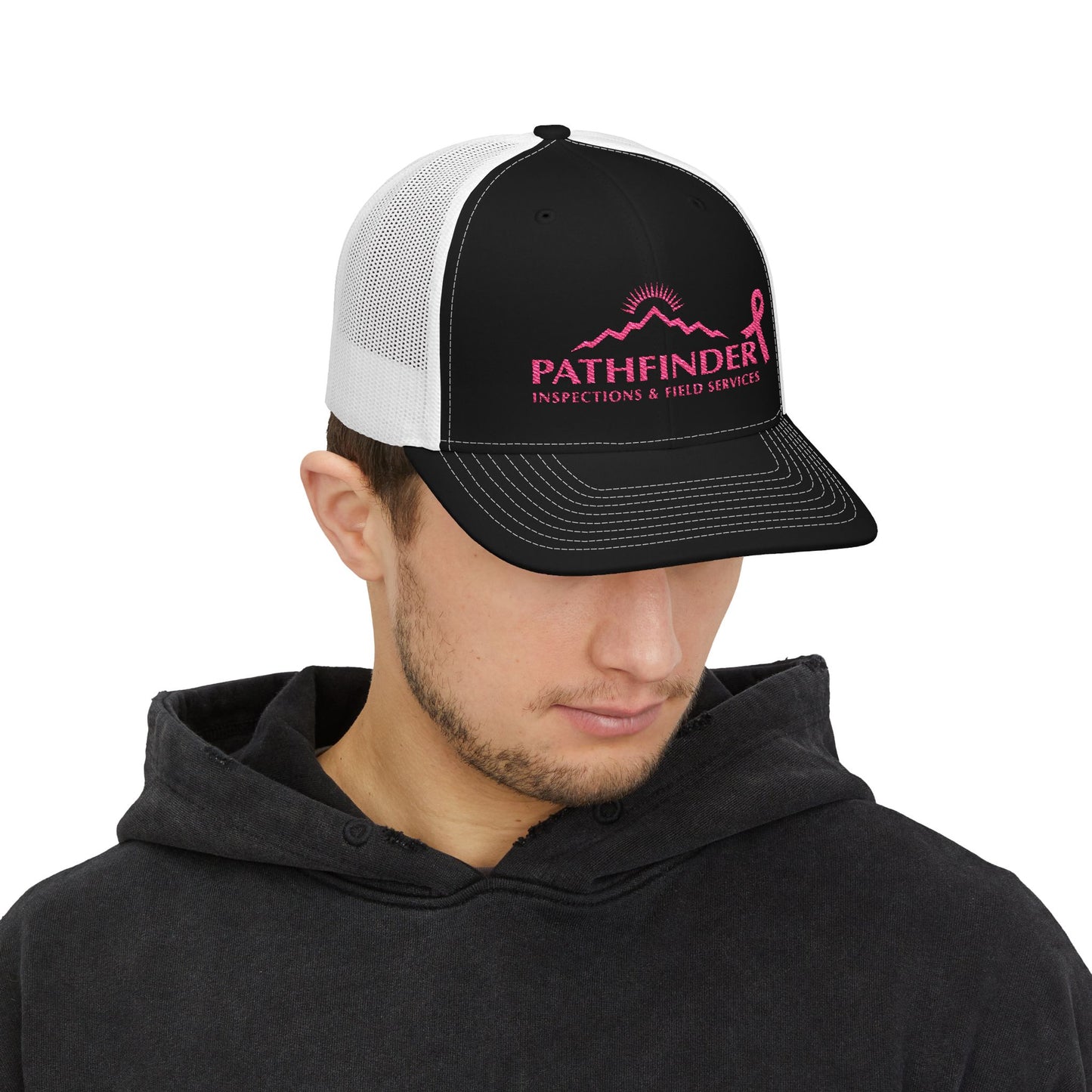 Pathfinder Pink Ribbon Trucker Cap