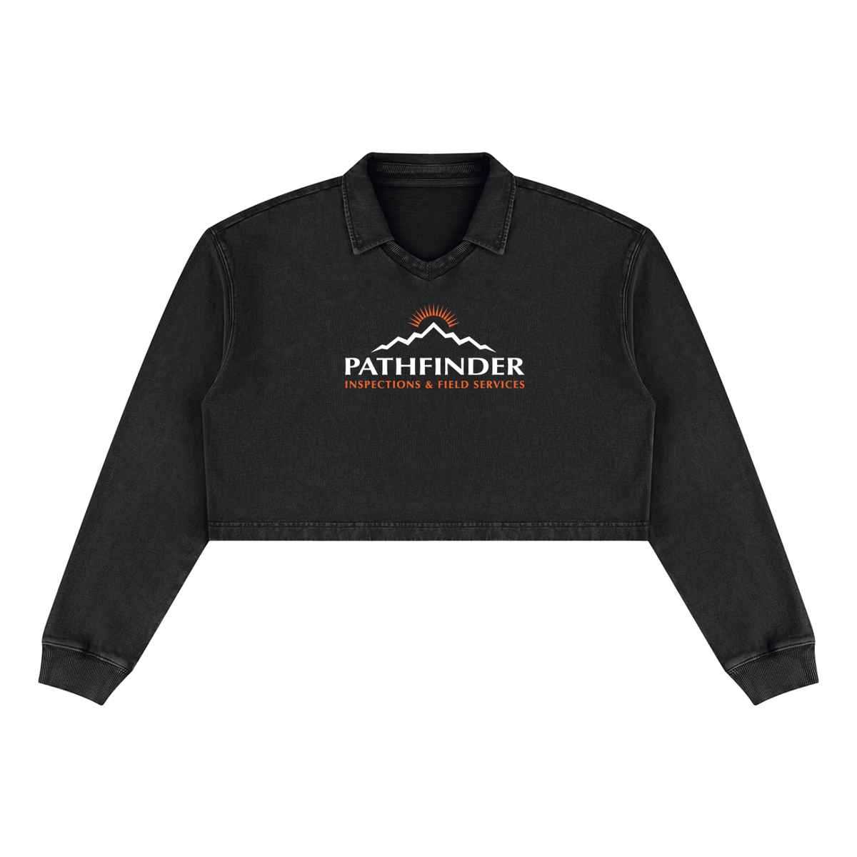 Pathfinder Women’s Vintage Wash Crop Sweatshirt