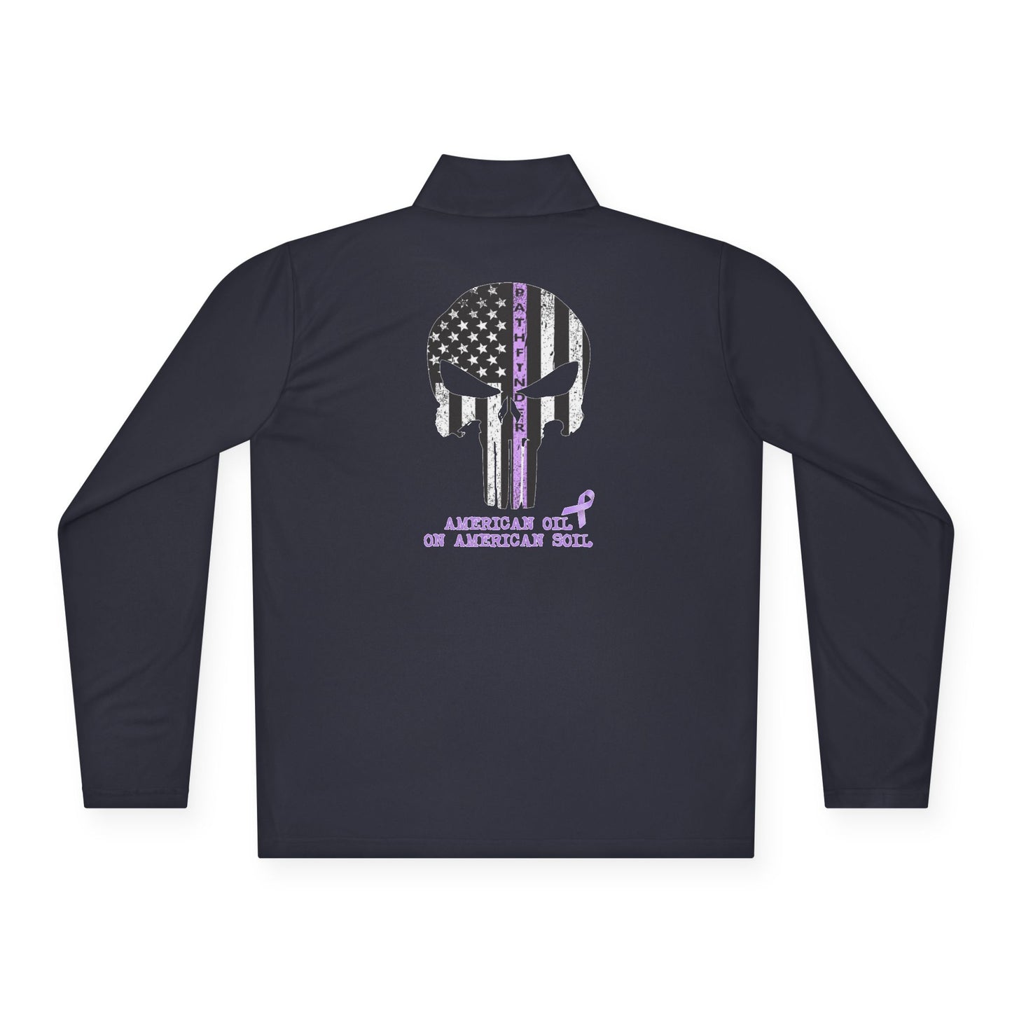 Quarter-Zip Pullover Cancer Awareness