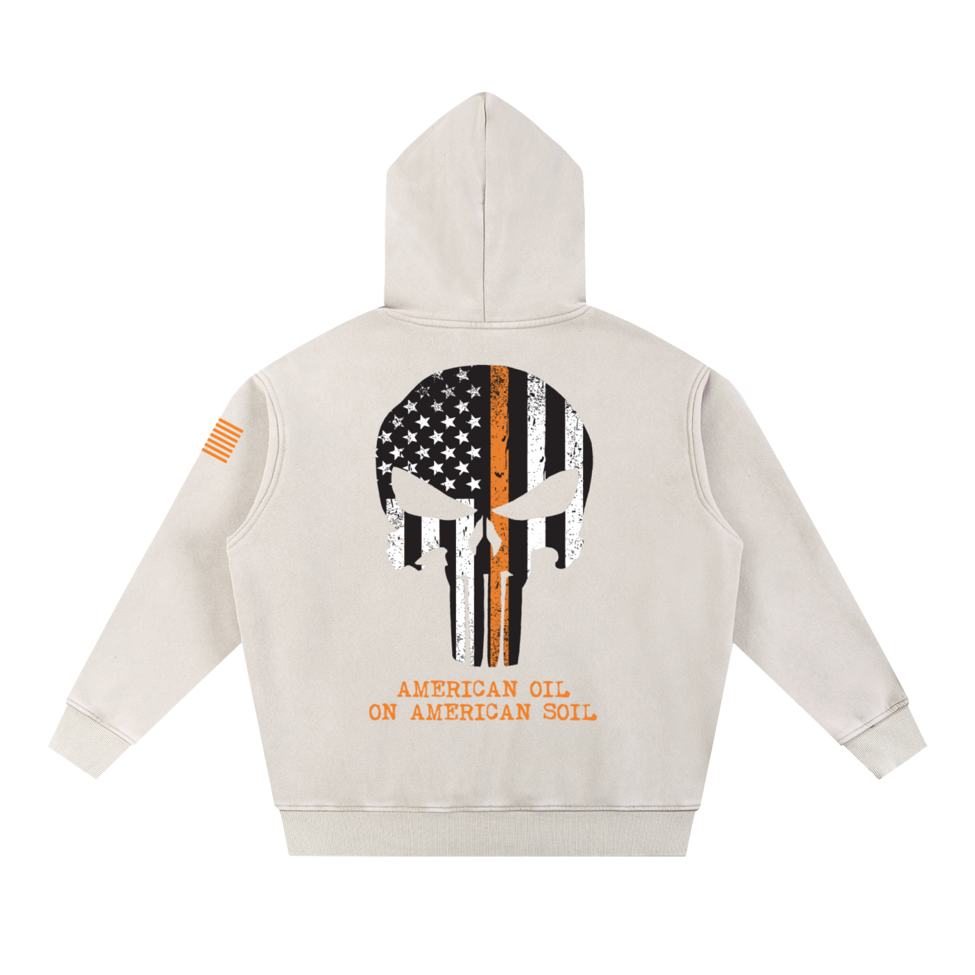 Snow Wash Fleece Oversize Hoodie