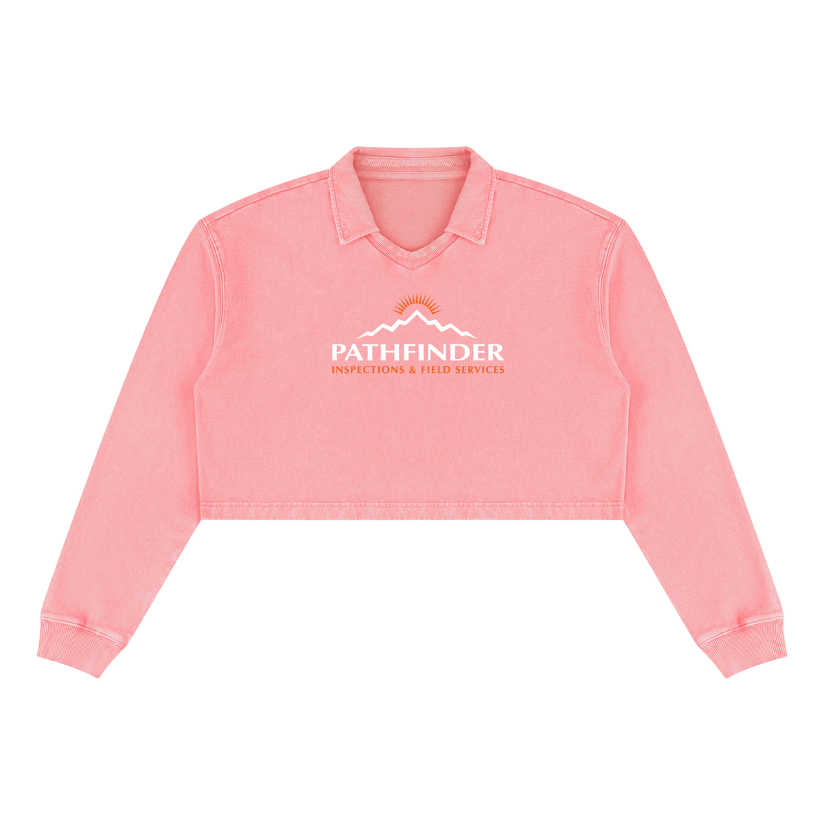 Pathfinder Women’s Vintage Wash Crop Sweatshirt