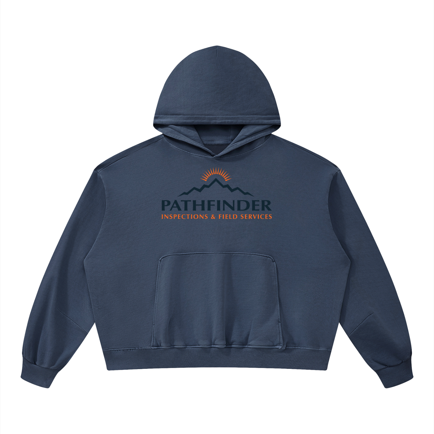 Unisex Boxy Vintage Washed Hoodie