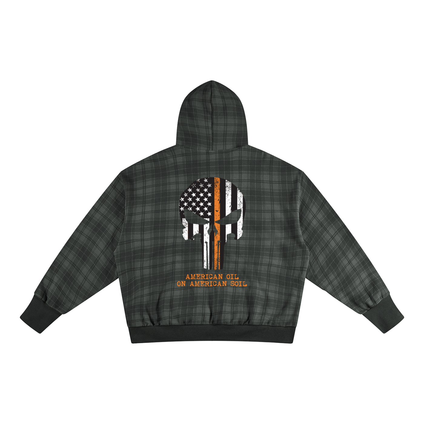 Pathfinder Unisex Plaid Color Block Hoodie