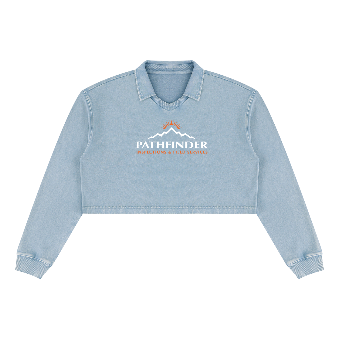 Pathfinder Women’s Vintage Wash Crop Sweatshirt