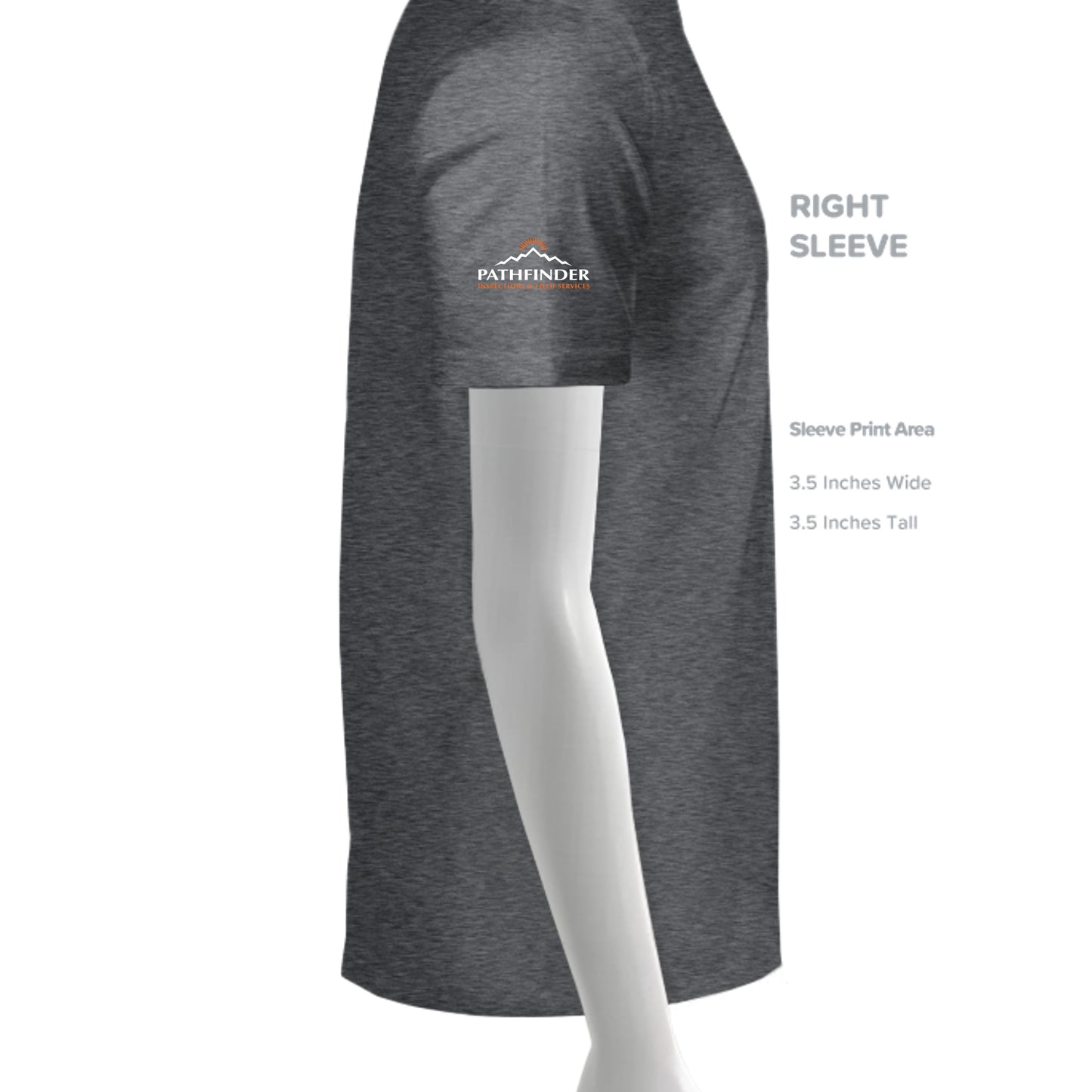 Dark Heather - G640B - SLEEVE_RIGHT