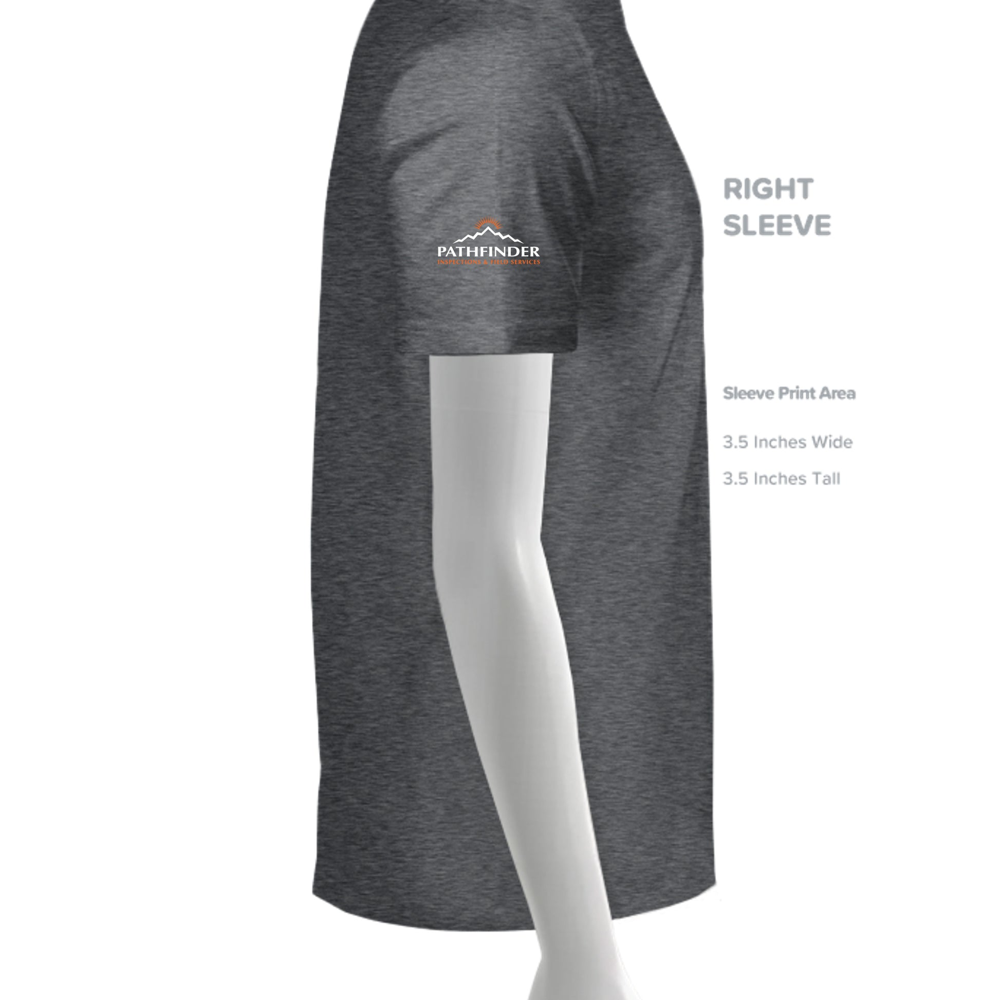 Dark Heather - G640B - SLEEVE_RIGHT