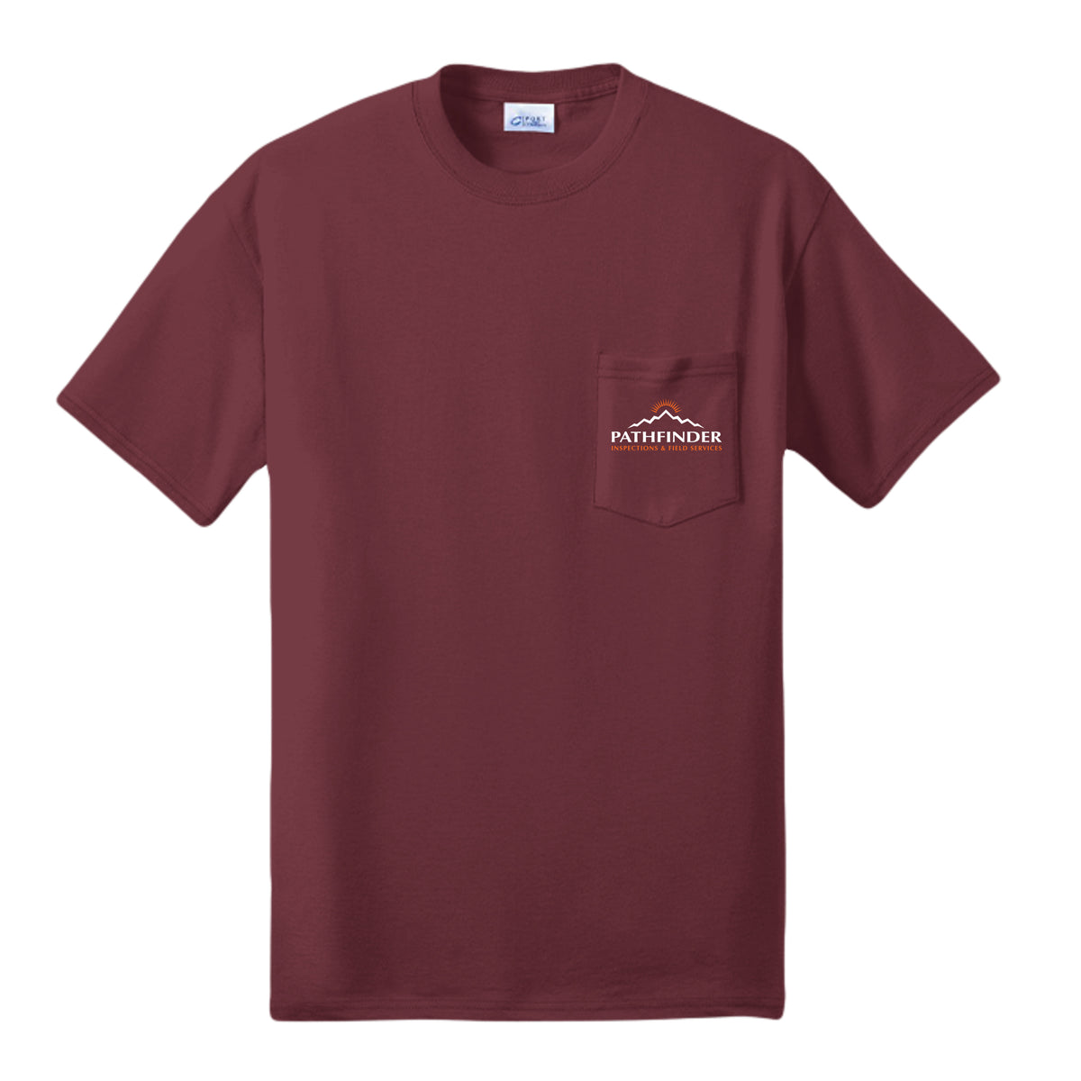 Athletic Maroon - PC55P - FRONT
