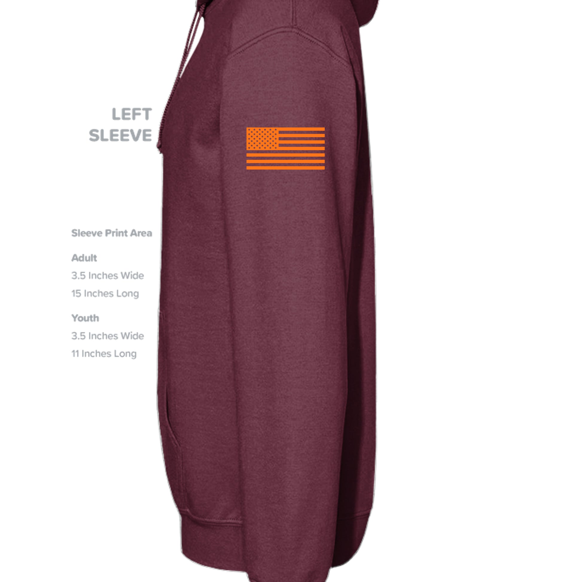 Maroon - PC90HT - SLEEVE_LEFT